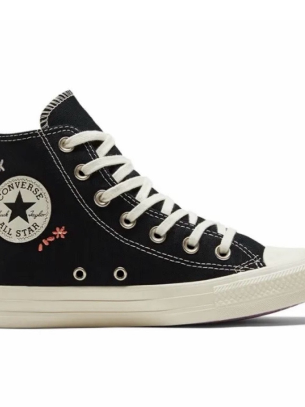 CONVERSE • Black/White Chuck Taylor All-Star Things To Grow High-Top Sneakers,